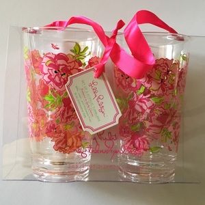 LILLY PULITZER 2 Acrylic Tumblers Lucky Charms